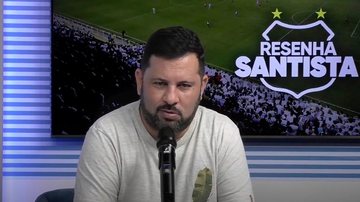 Imagem Está no ar o Resenha Santista desta quarta-feira