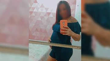 Suposta grávida diz ser sequestrada em SP e deixada sem o bebê em São Vicente' Gravida de Santo Andre - Reprodução Arquivo Pessoal