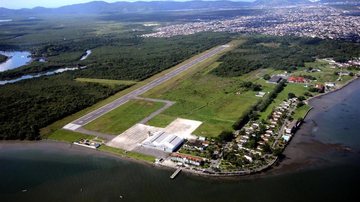 Aeroporto de Guarujá - Reprodução/Internet