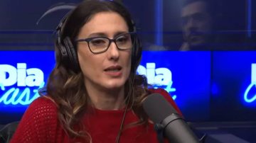 Paola Carosella em entrevista para o programa DiaCast - Reprodução/Internet