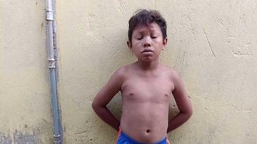 José Roberto Gomes Alves tinha 20 anos e era conhecido como 'molequinho' Homem com rosto de criança Homem com cara de criança e olhos fechados - Divulgação