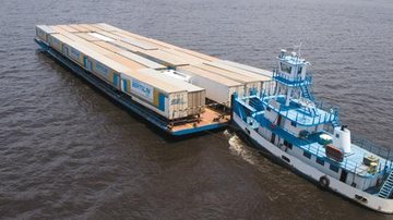 Empresa pretende realizar um projeto piloto com três linhas e 12 embarcações Transporte hidroviário Transporte hidroviário com dois barcos - Imagem Ilustrativa/Andre Marjola