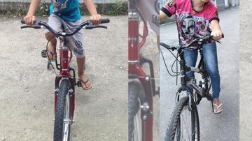 Munícipe pede que seus vizinhos tenham atenção e cuidado redobrado com seus pertences Bicicletas furtadas Duas bicicletas - Divulgação