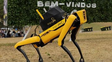 Cão-robô fará parte da equipe de segurança - Rock in Rio: SegurPro