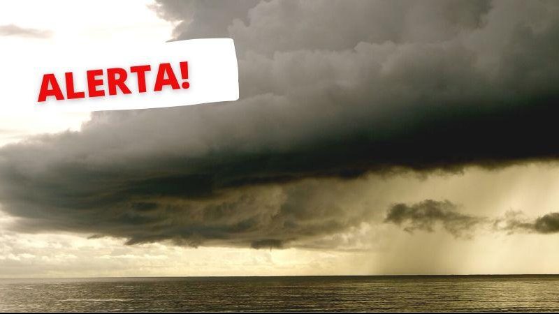 De acordo com o instituto, o período será marcado por uma “atmosfera explosiva”, em que diversos eventos meteorológicos poderão ocorrer em todas as regiões do país “Atmosfera explosiva”: forte frente fria deve atingir o Brasil na próxima semana Nuven pesad - Montagem/Unsplash
