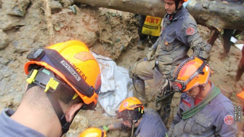 Reprodução/Bombeiros do Estado de São Paulo