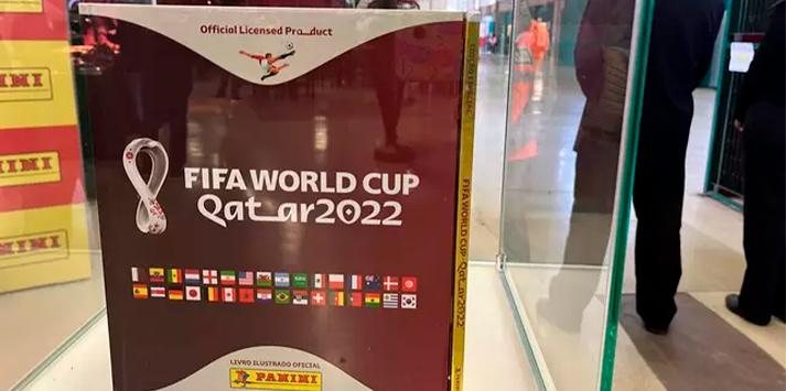 Álbum desta edição da Copa conta com 670 cromos distribuídos por 70 páginas Copa do Mundo 2022 - Foto: Aline Küller/Terra