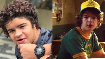 Jovem de Santos viraliza na web por semelhança com ator de Stranger Things Dustin Brasileiro - Reprodução Arquivo pessoal/Netflix