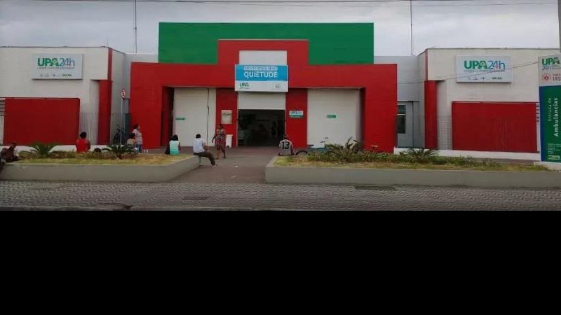 UPA Quietude, em Praia Grande Encapuzados atiram em guardas municipais em Praia Grande, no litoral de SP - Imagem: Reprodução