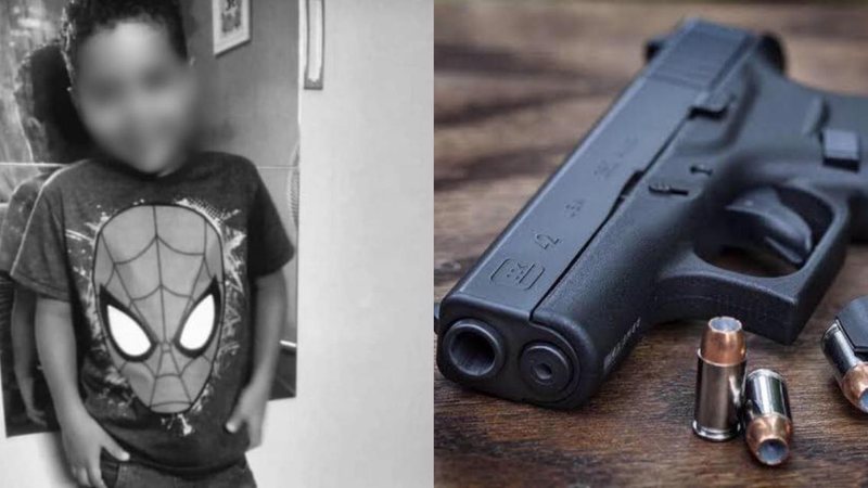 Menino de 9 anos atira na própria cabeça ao encontrar arma do pai na cozinha Criança atira na própria cabeça - Reprodução arquivo pessoal  / imagem ilustrativa