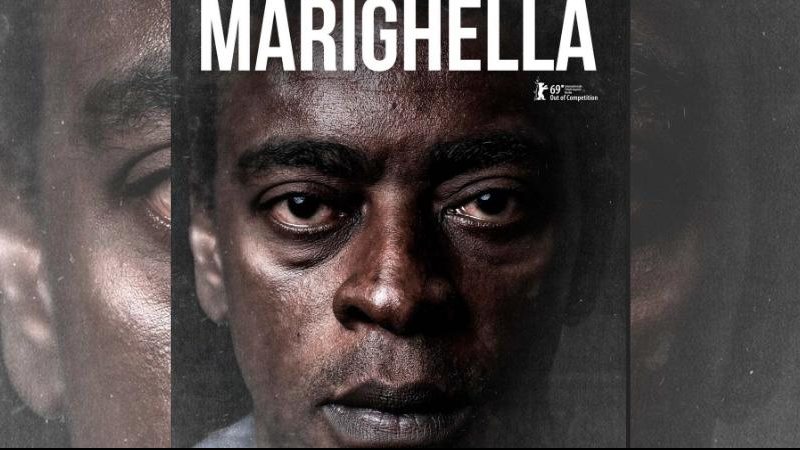 Filme Marighella, dirigido por Wagner Moura e estrelado por Seu Jorge Seu Jorge Pôster do filme Marighella - Divulgação