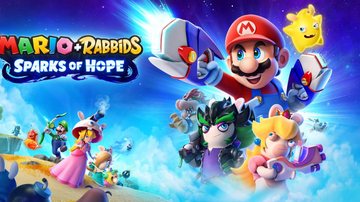 A nova aventura do bigodudo mais famoso do mundo dos games, Mario + Rabbids Sparks of Hope, chega 29 de outubro - Reprodução/Internet