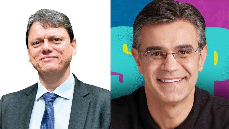 Tarcísio e Rodrigo Garcia - Reprodução