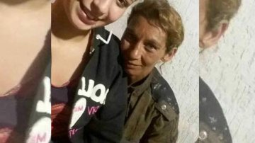 Tais ao lado direito da foto e Priscila ao lado esquerdo da mãe Pessoa desaparecida Duas mulheres sorrindo para a foto - Arquivo Pessoal