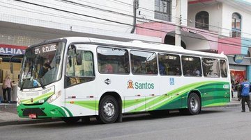 Haverá rotas alternativas para o trânsito e alterações em itinerários de linhas do transporte público Santos terá esquema especial de trânsito no dia das eleições Ônibus circular de Santos - Prefeitura de Santos