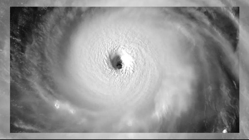 Hinnamnor, como foi batizada a tempestade no Pacífico,seria classificado como um furacão de categoria 5 Afinal, qual a diferença entre tufão e furacão? Tufão Hinnamnor visto por satélite - Reprodução/JMA/MetSul