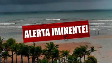 Previsão do tempo para o litoral de São Paulo é de chuva, ventos e frio nos próximos dias Tempo no litoral - Divulgação