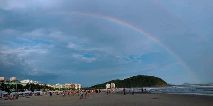 Verão no Litoral Norte e Baixada Santista Tempo no litoral - Foto: Bruna Alves