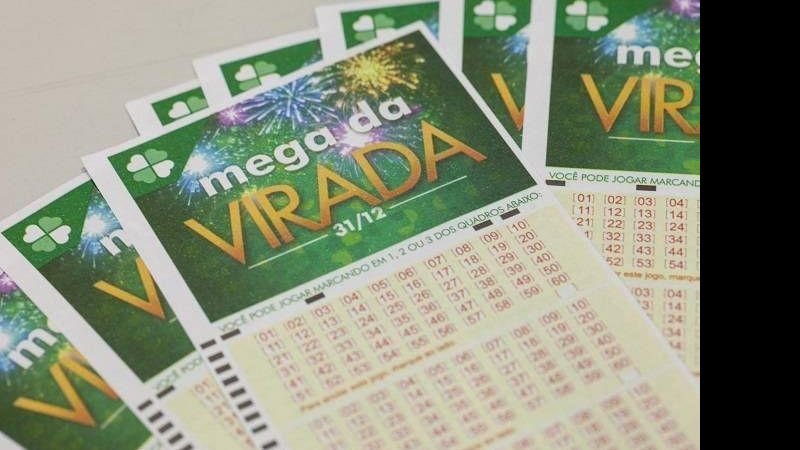 Volante da Mega da Virada - Loteria Brasil