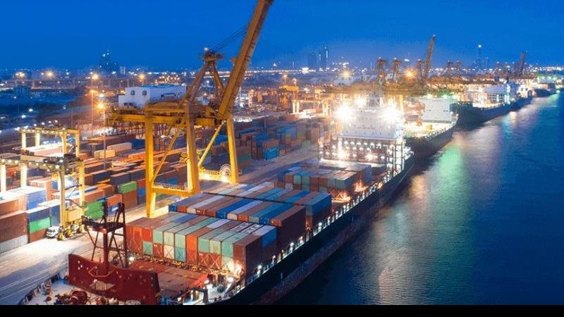 Porto de Santos é o maior complexo portuário da América Latina Notícias - 26.12.2022 Imagem aérea do Porto de Santos - Imagem: Divulgação/Massa