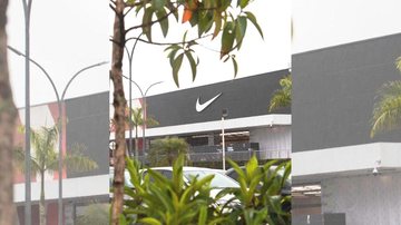 Loja fica no anexo do Litoral Plaza Shopping, em área que era ocupada pelo Extra Hipermercados Praia Grande ganha a primeira loja da Nike do litoral de SP Fachada da loja da Nike em Praia Grande - Reprodução/Redes sociais Litoral Plaza Shopping