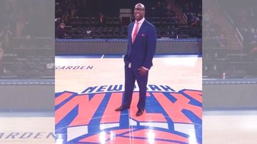 Cliff Morgan é treinador assistente dos jogos do New York Knicks, dos EUA Santos abre inscrições gratuitas para clínica de basquete com treinador da NBA Cliff Morgan - Divulgação/Prefeitura de Santos