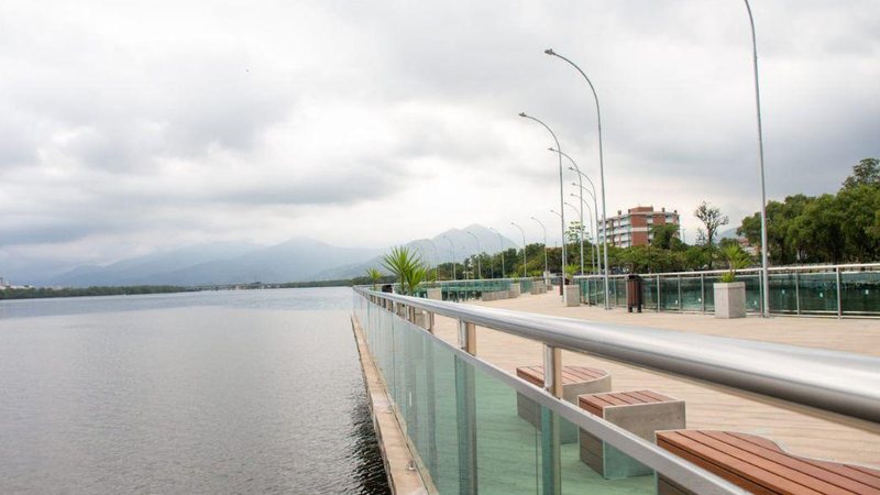 Cubatão: Píer do Jardim Casqueiro será inaugurado em 31 de dezembro Píer do Jardim Casqueiro, em Cubatão - Prefeitura de Cubatão