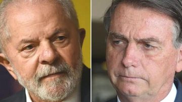 Além de mostrar as preferências do eleitor, Ipec trouxe os índices de rejeição de Lula e Bolsonaro Ipec: Novo levantamento mostra índices de rejeição de Bolsonaro e Lula Lula e Bolsonaro - Reprodução/ Evaristo Sa/AFP/Marcos Corrêa/PR/Veja