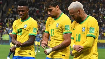 Vini Jr, Paquetá e Neymar Notícias - 23.11.22 - Imagem: Divulgação / CBF
