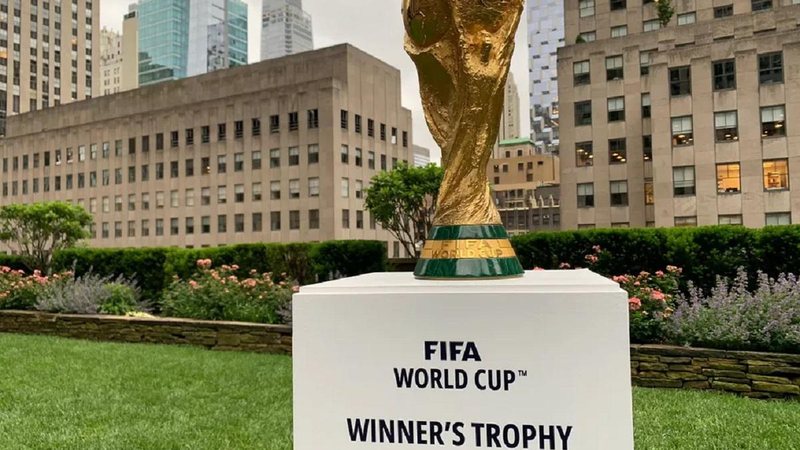 Copa do Mundo de 2026 será disputada nos Estados Unidos, México e Canadá e terá a participação de 48 seleções E a próxima Copa do Mundo? Veja sedes, data e formato taça copa do mundo - Foto: Camilo Pinheiro Machado