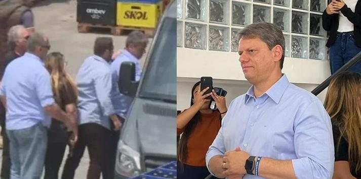 Capitão Telhada afirma que tiroteio ocorrido próximo ao local em que Tarcísio estava em Paraisópolis não foi coincidência - Reprodução/Internet