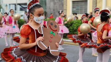 Cidade promove parada natalina no próximo domingo Cubatão divulga programação de Natal Criança em Parada Natalina - Imagem: Arquivo / Prefeitura de Cubatão