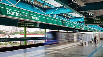 Medida prevê reativar a malha ferroviária e criar transporte sobre trilhos para cargas e pessoas Santos-Imigrantes - Foto: Fernandes Arquitetos Associados