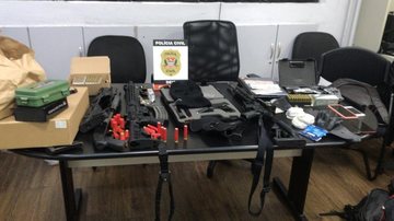 Imagem Polícia Civil desmantela grande esquema de tráfico de armas e munições em Santos e região