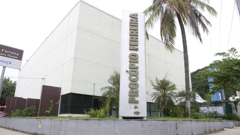 Evento será no Teatro Municipal Procópio Ferreira na próxima quarta-feira (26) Teatro Municipal Procópio Ferreira Fachada do Teatro Municipal Procópio Ferreira em Guarujá - Divulgação