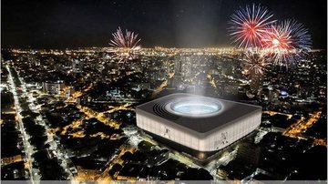 Projeto da nova Vila Belmiro Arena Vila Belmiro: novo estádio terá capacidade para mais de 30 mil pessoas - Foto: Divulgação