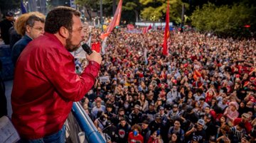 O líder do Partido Socialismo e Liberdade afirmou: “Tarcísio, entenda esse recado. O golpismo perdeu". - Reprodução/Internet