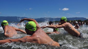 Os participantes poderão retirar o kit participação no sábado Bertioga terá Triman Triathlon neste domingo - Divulgação/Prefeitura de Bertioga
