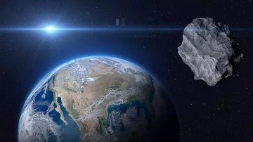Asteroide 2023 BU passará muito perto da Terra por volta de 19h17 desta quinta-feira (26) Asteroide vai passar pertinho da Terra hoje à noite Asteroide 2023 BU passará muito perto da Terra por volta de 19h17 desta quinta-feira (26); - Foto: Nasa