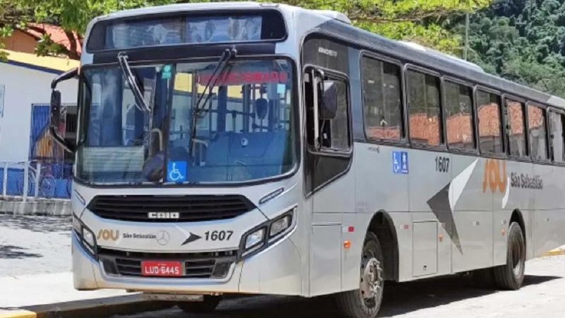 Viagens ocorrerão o dia inteiro e serão coordenadas pelo Exército e Defesas Civis do município e Estado Õnibus Ônibus cinza de transporte público - Divulgação