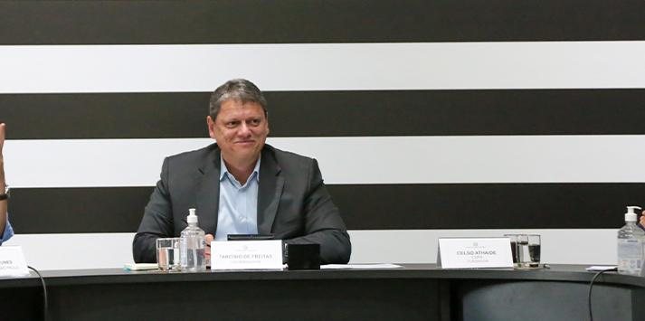Projeto de lei previa fornecimento para escolas, presídios e pessoas em situação de vulnerabilidade Tarcísio de Freitas - Arquivo/ Marcello Casal Jr/ Agência Brasil