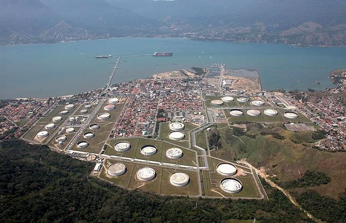 Terminal é responsável por 50% do volume de petróleo processado no país São Sebastião 360 anos: Terminal de petróleo da Transpetro completa 54 anos - Foto: Tebar