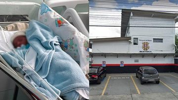 Morador de rua diz a polícia que fez o parto ca criança Bebê é deixado na porta de hospital - Foto: Portal Costa Norte