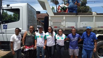 Fundação 10 de Agosto faz campanha para ajudar vítimas da chuva no litoral Fundação 10 de agosto - Divulgação