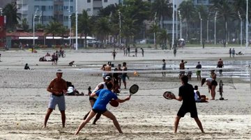 A Praia do Gonzaguinha recebe dois grandes eventos aquáticos neste final de semana - Reprodução/Internet