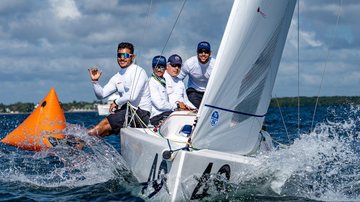 Atleta está classificado para representar o Brasil e Ilhabela no mundial da classe J70 Campeonato de Vela - Divulgação PMI