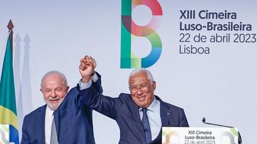 Lula reforça intenção de articular acordo entre União Europeia e Mercosul Lula em Portugal - Foto: Ricardo Stuckert
