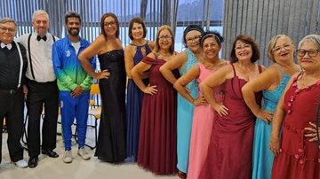 Grupo de Dança da Melhor Idade fará apresentação de gala, com 10 bailarinos  Bailarinos do Grupo de Dança da Melhor Idade - Divulgação