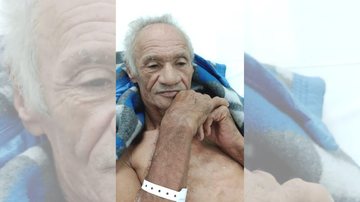 Idoso não tem condições de morar sozinho São Vicente: hospital procura por familiares de idoso Idoso cujo os parentes estão sendo procurados - Prefeitura de São Vicente
