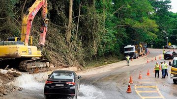 DER atualiza como estão as rodovias do Litoral Norte Estradas agora - Divulgação DER